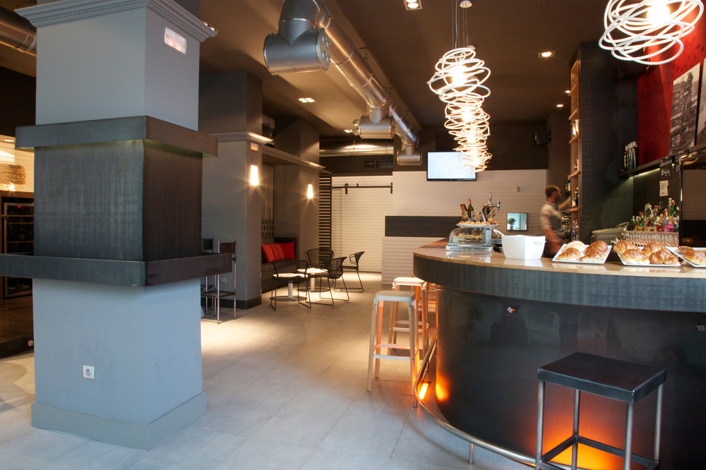 decoración barra restaurante