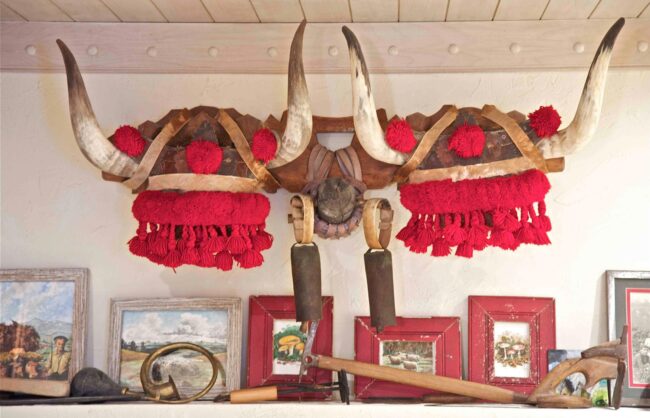 detalle de decoracion en txoko