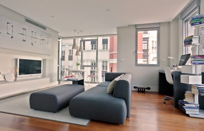 decoración vivienda moderna en Bilbao